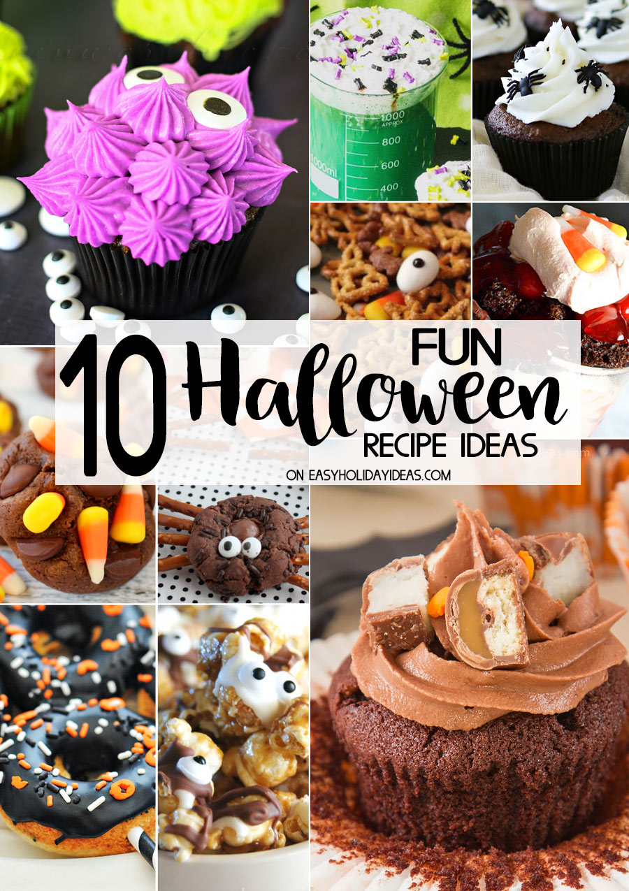 10 FUN Halloween Recipe Ideas