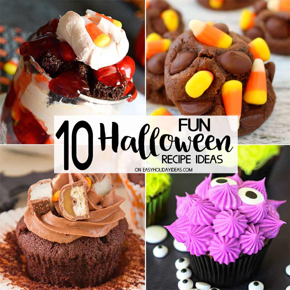 10 FUN Halloween Recipe Ideas