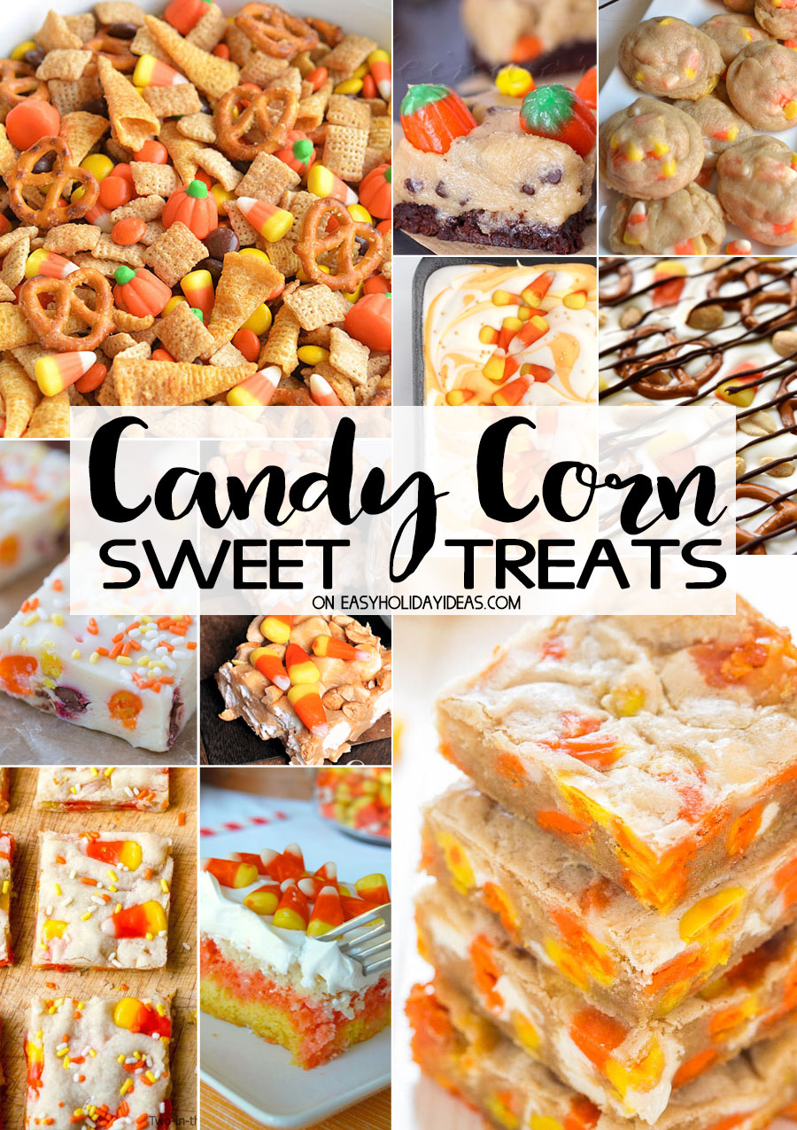 10 Sweet Candy Corn Treats - Easy Holiday Ideas