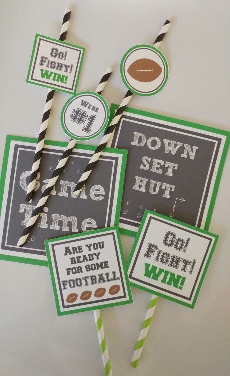 Ready, Set, Hike! Printable Football Games, Football Party Activities, PartyIdeaPros.com