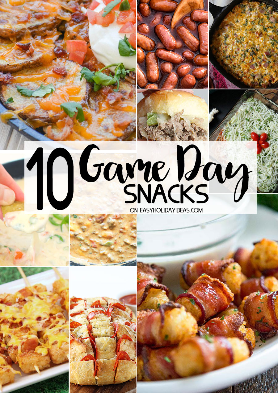 Easy Recipes for your BIG Game Day Party!