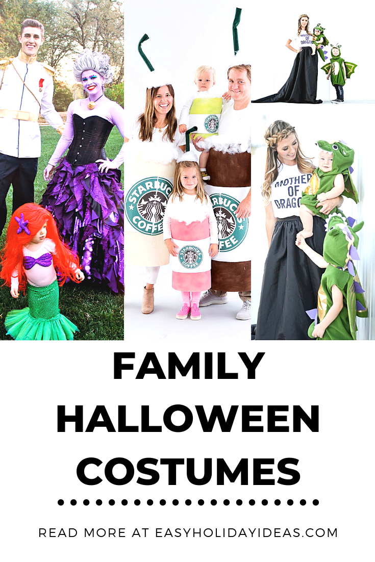 Family Halloween Costumes you can make yourself