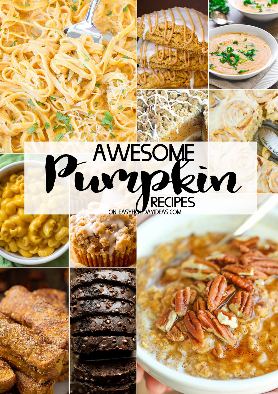 Awesome Pumpkin Recipes