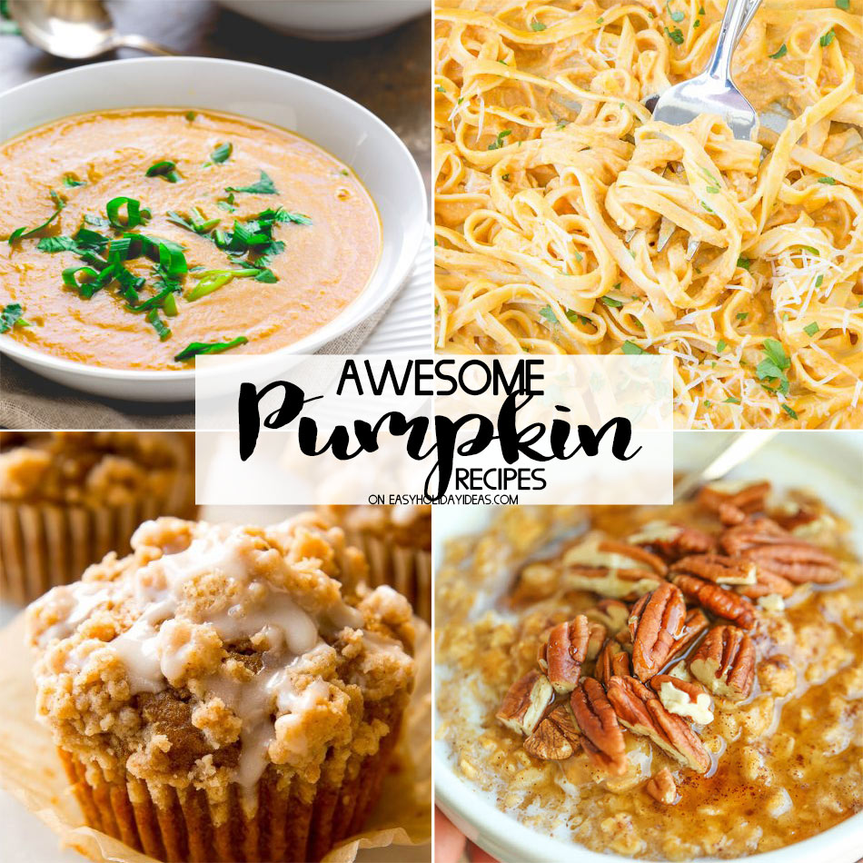 Awesome Pumpkin Recipes