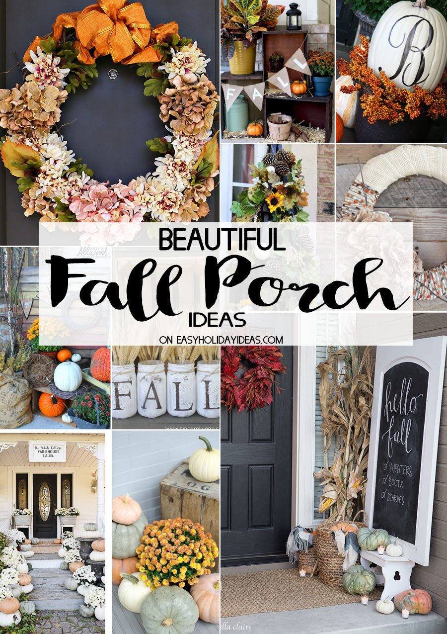 Beautiful Fall Porch Ideas