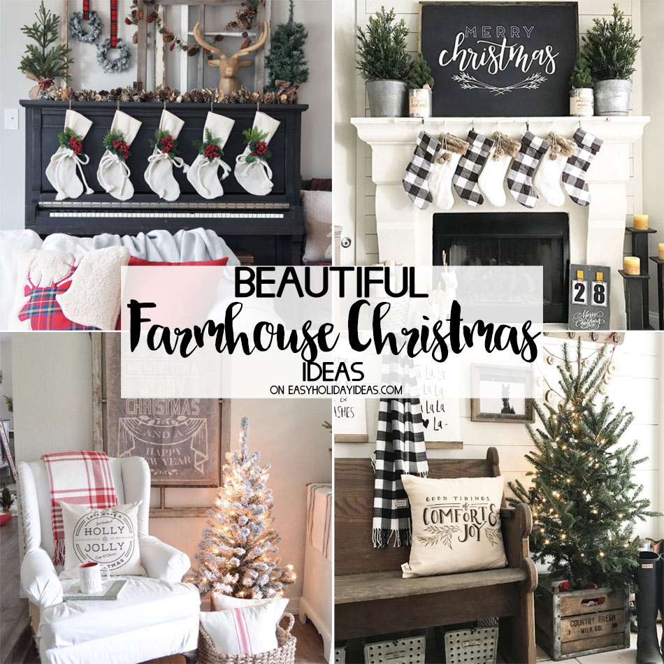 Beautiful Farmhouse Christmas Ideas