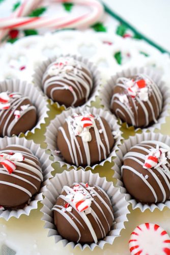 chocolate fudge brownie truffles