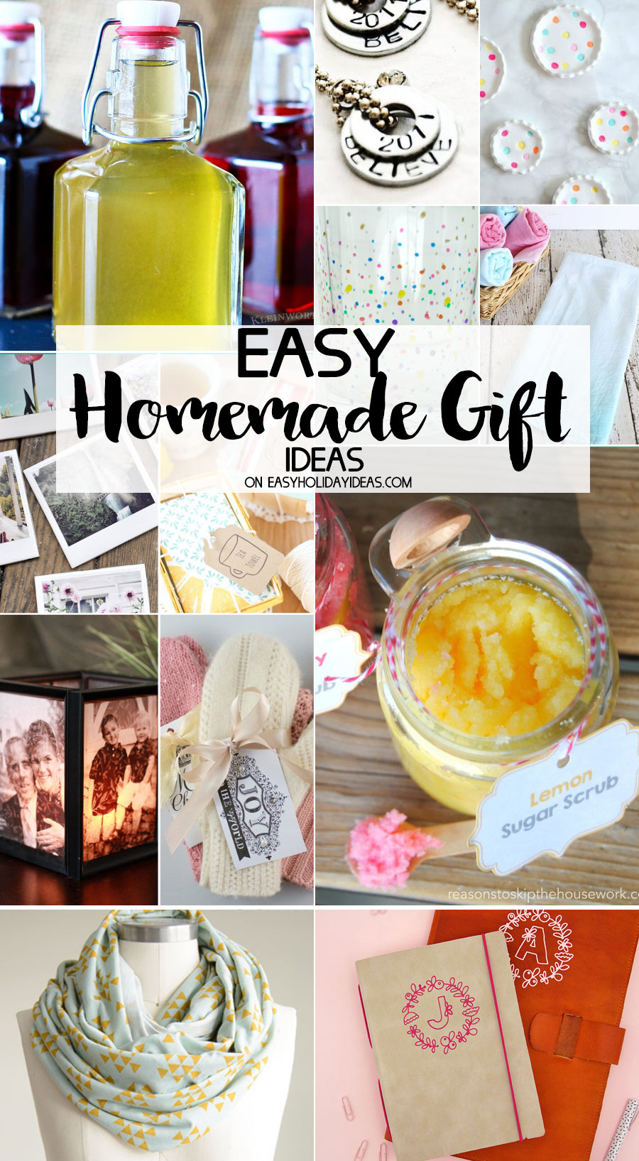 Easy Homemade Gift Ideas