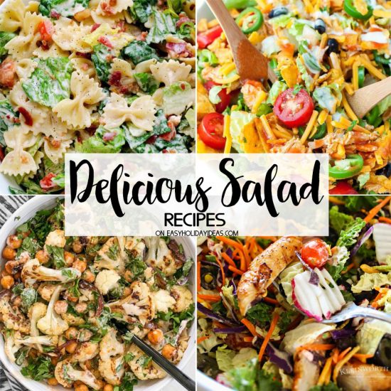Delicious Salad Recipes - Easy Holiday Ideas