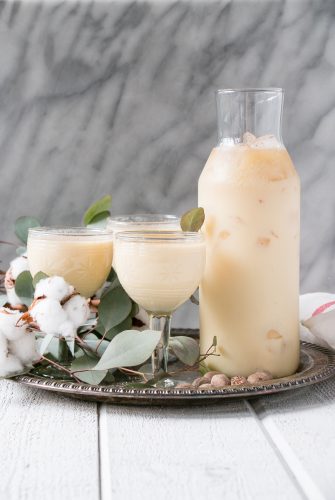 Easy Bourbon Eggnog