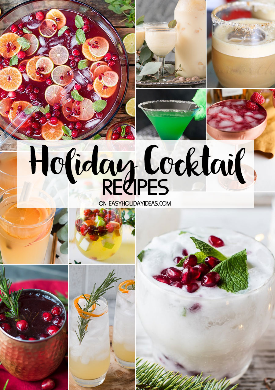 Holiday Cocktail Recipes