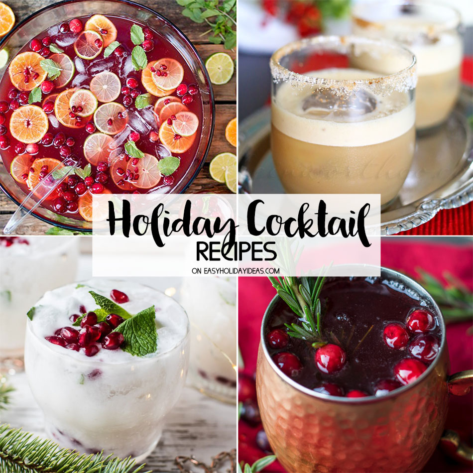 Holiday Cocktail Recipes