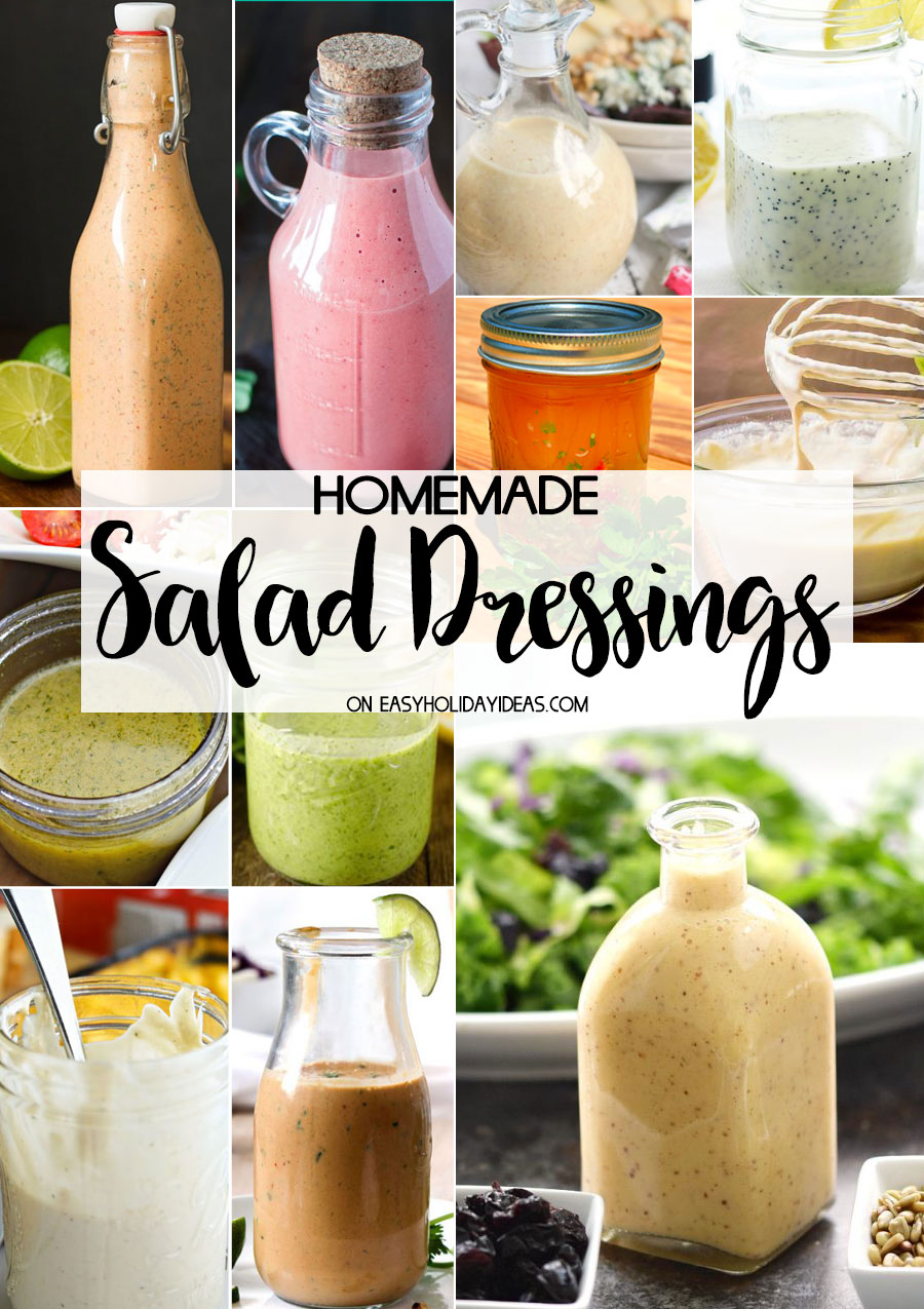 Homemade Salad Dressings