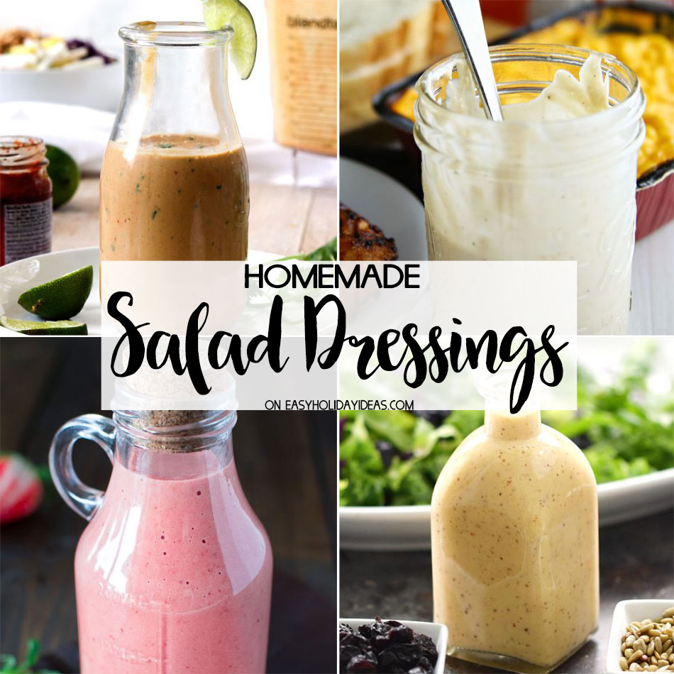 Homemade Salad Dressings