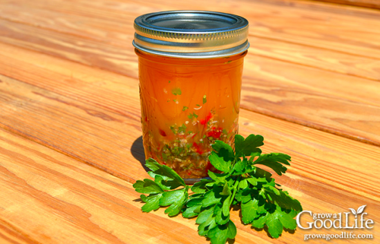 Mason Jar Italian Dressing