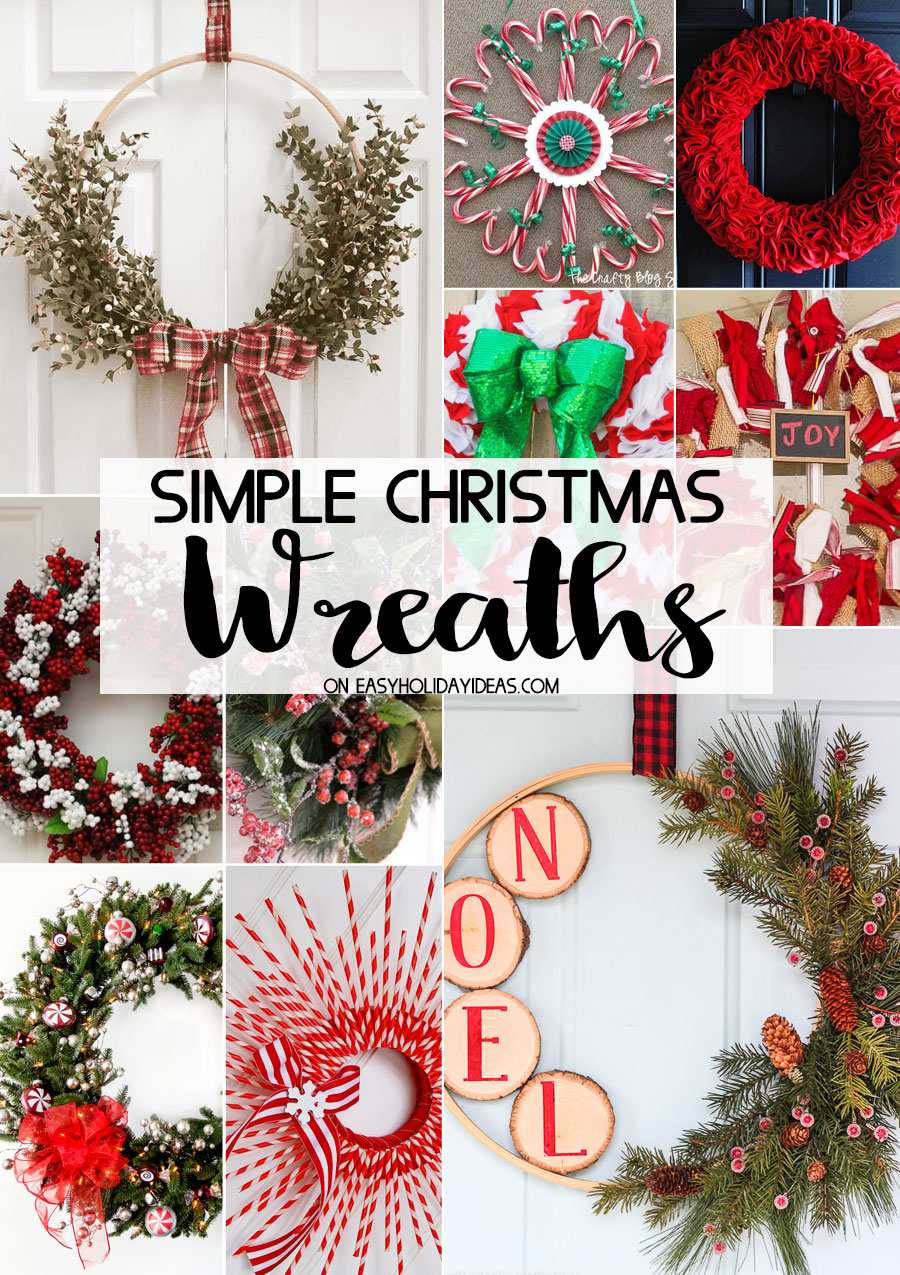 Simple Christmas Wreaths