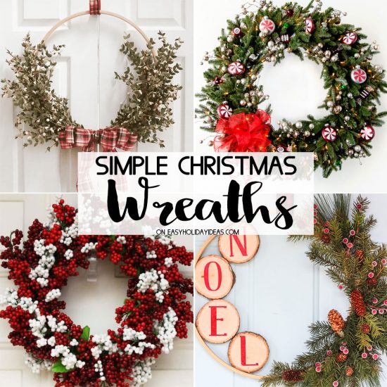 Simple Christmas Wreaths