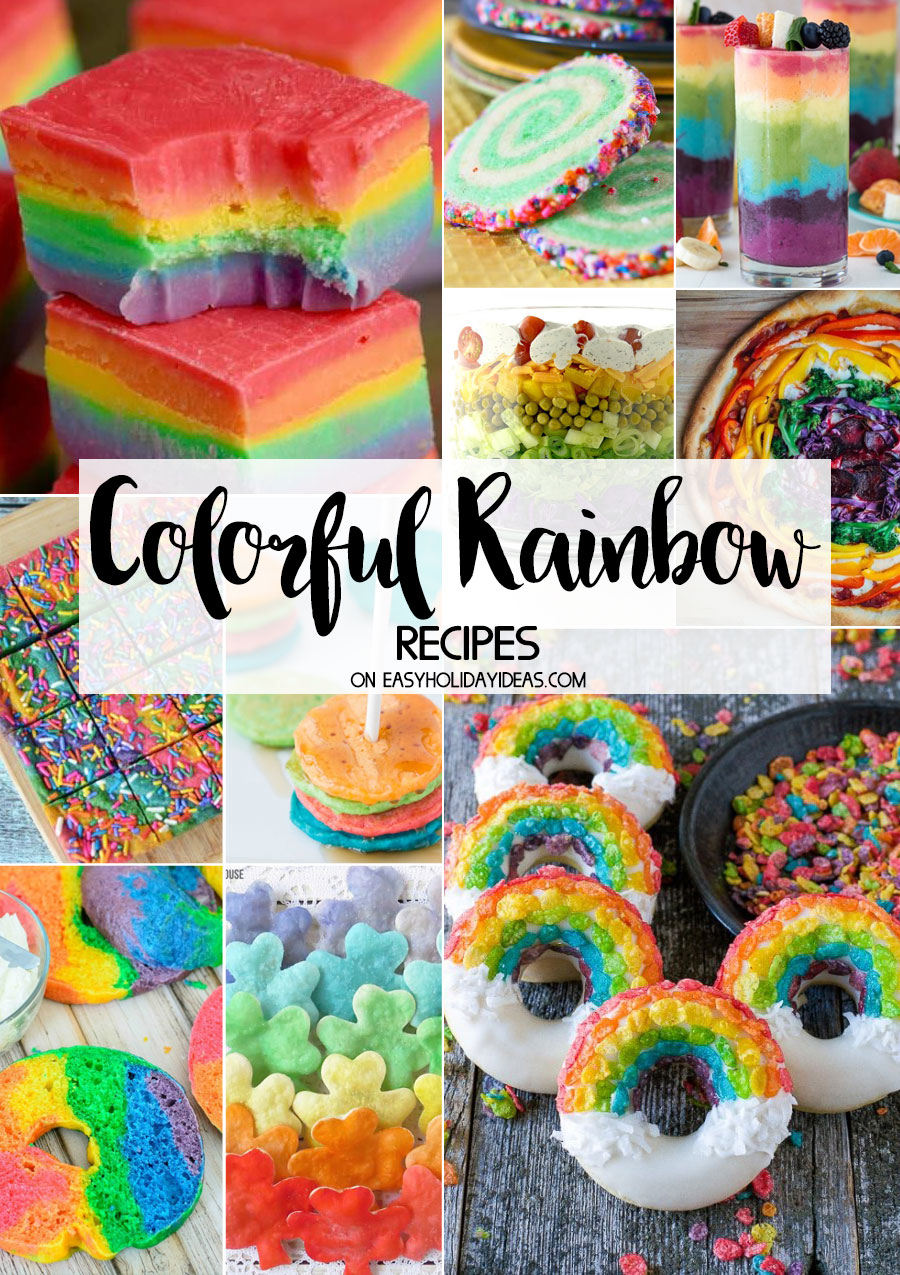 Colorful Rainbow Recipes