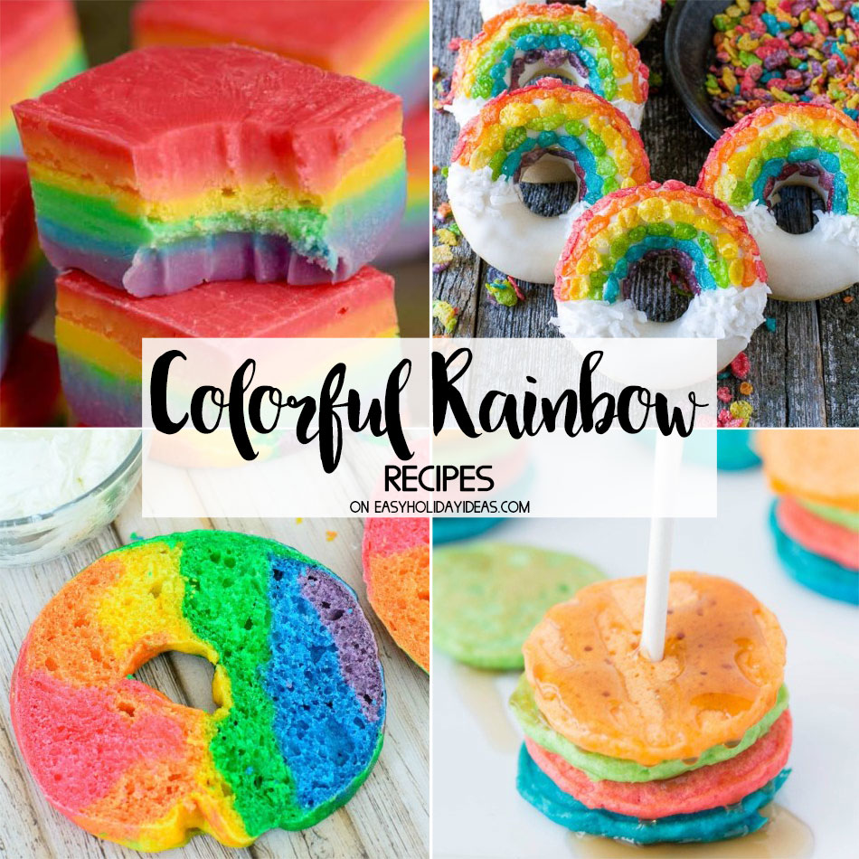 Colorful Rainbow Recipes