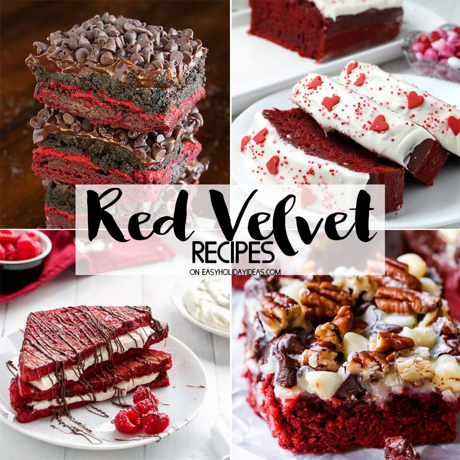 Red Velvet Recipes
