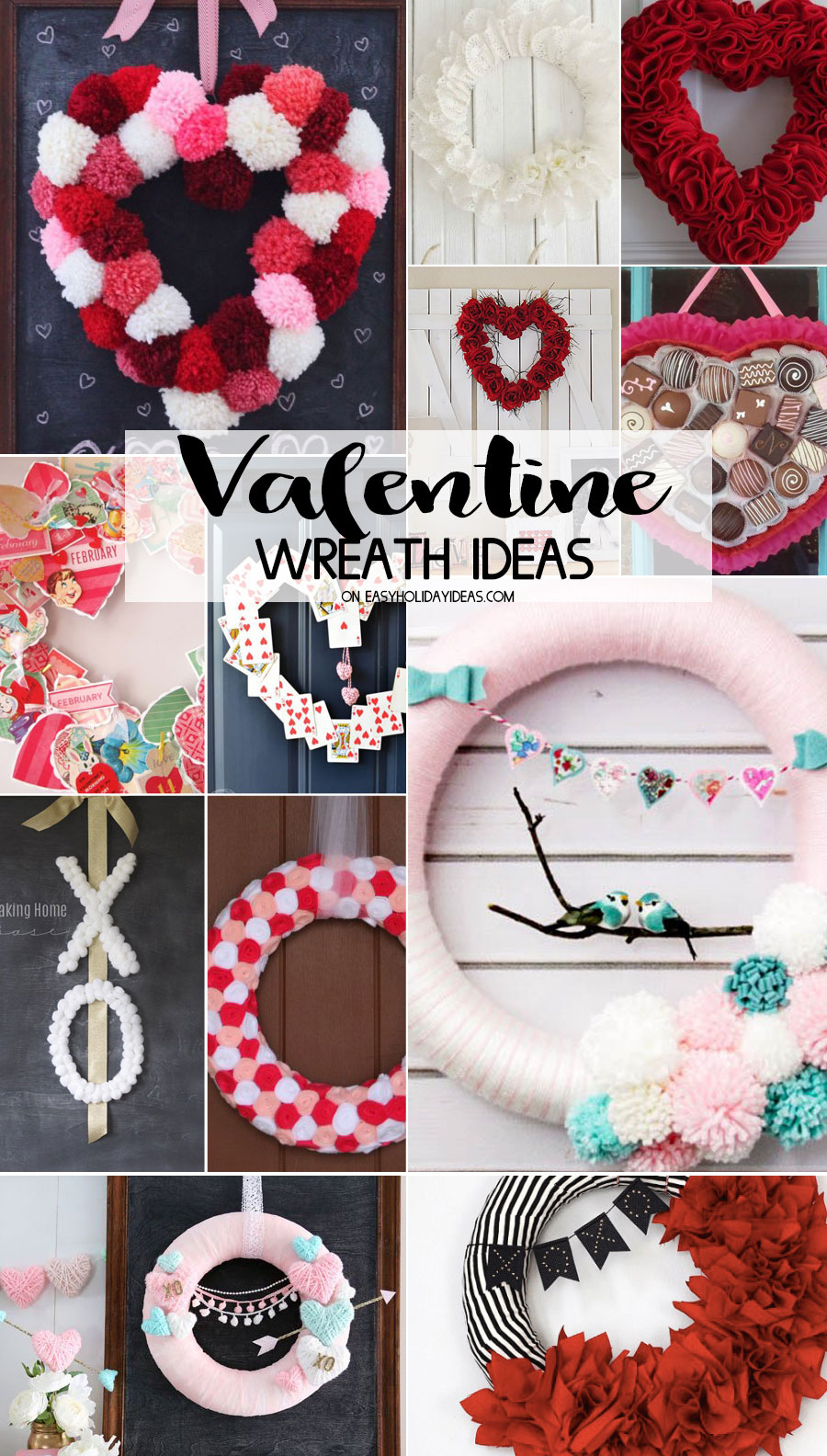 DIY Valentine's Day Wreath Ideas for Your Front Door