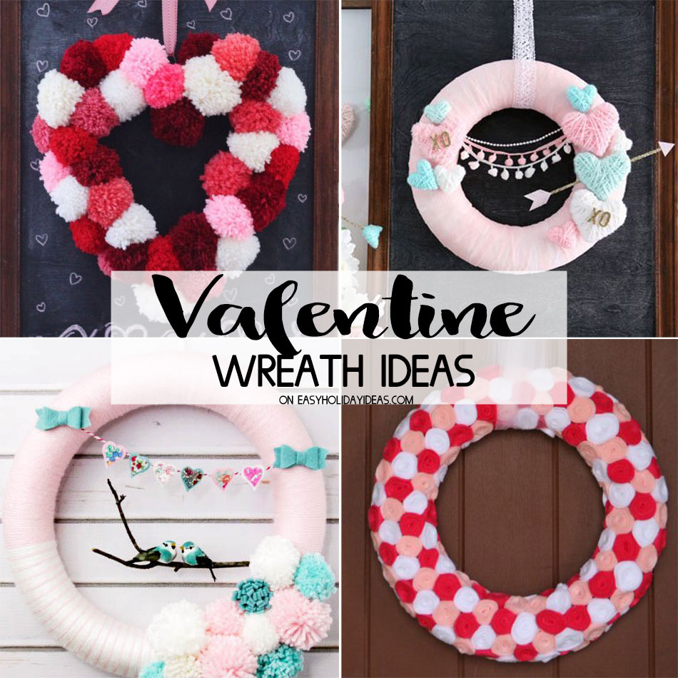 Valentine Wreath Ideas