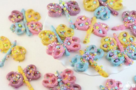 Cute Spring Pretzel Ideas