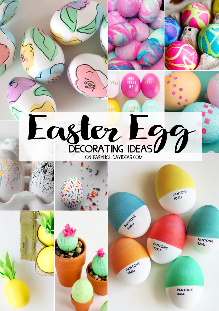 Easter Egg Decorating Ideas