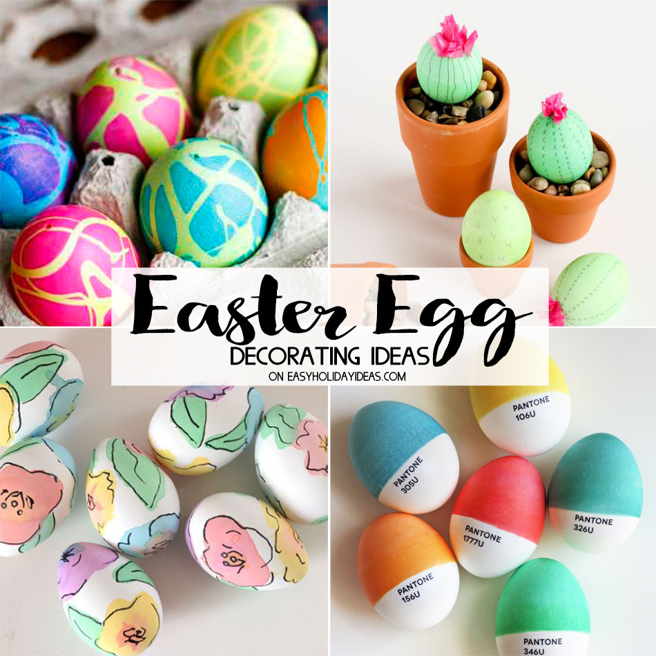 Easter Egg Decorating Ideas