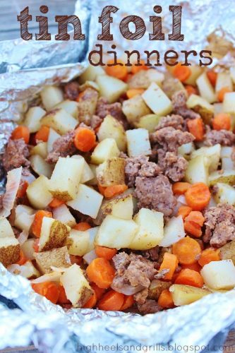 10 Easy Foil Packet Meals that the family will enjoy, and virtually no clean-up!