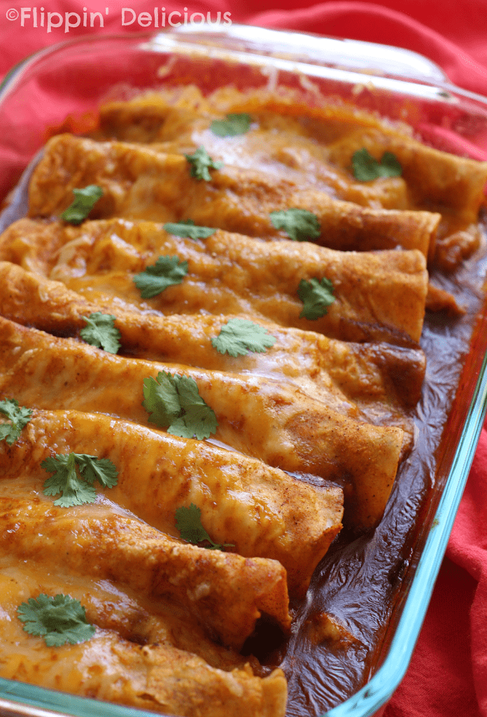 These 10 Minute Gluten Free Enchiladas are my go-to when I need to get dinner on the table quickly. Made in the microwave, they are ready in just minutes.