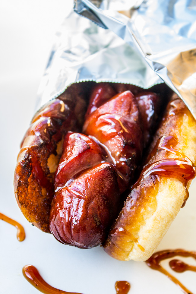 Three things make this The Best Hot Dog You Will Ever Eat: A quality bun, diagonal cuts before grilling, and the Special Sauce. It’s so easy, you will be making this all summer! Invite me to your barbecue please!
