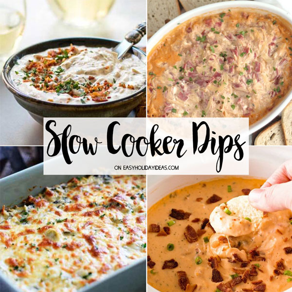 Slow Cooker Dip Recipes - Easy Holiday Ideas