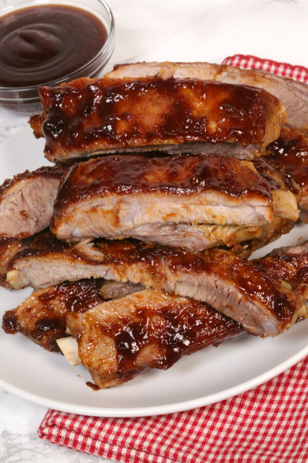 These Instant Pot BBQ Ribs are a cinch to make and taste so good!