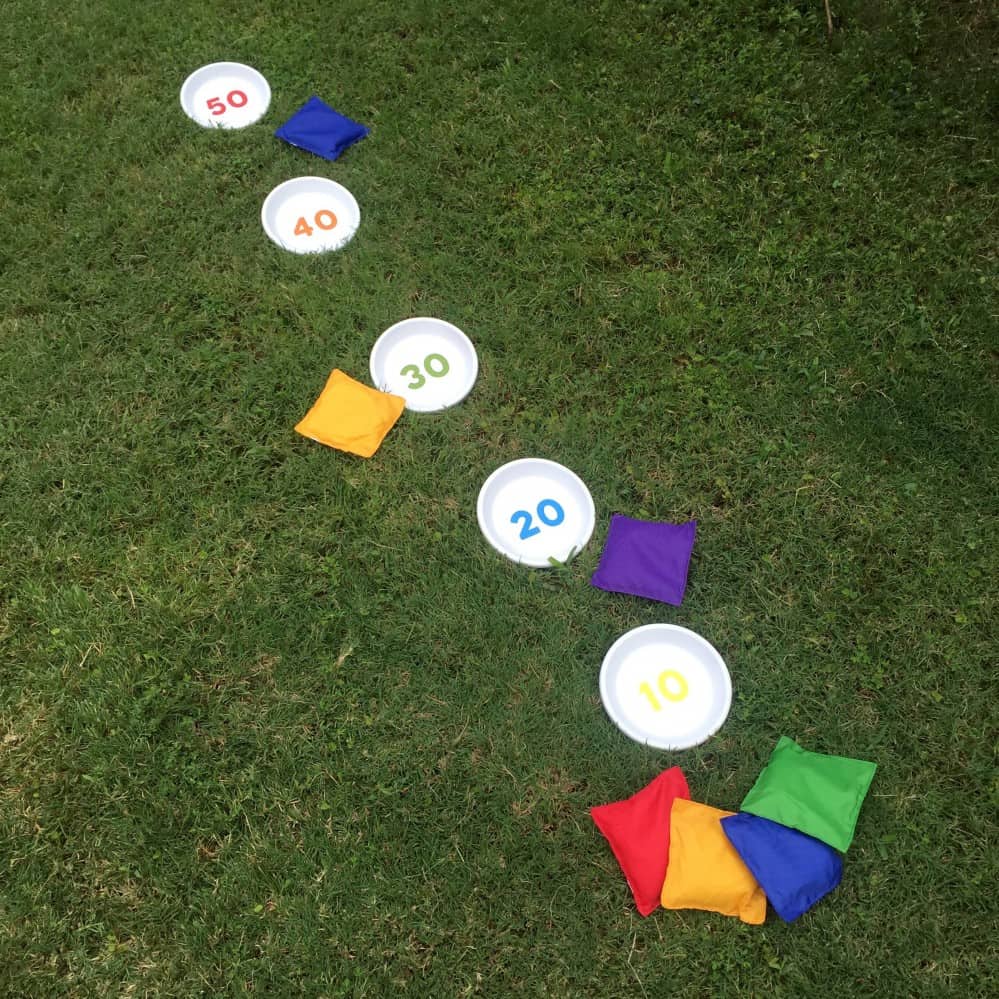 This bean bag game is easy to assemble and you’ll have a blast!