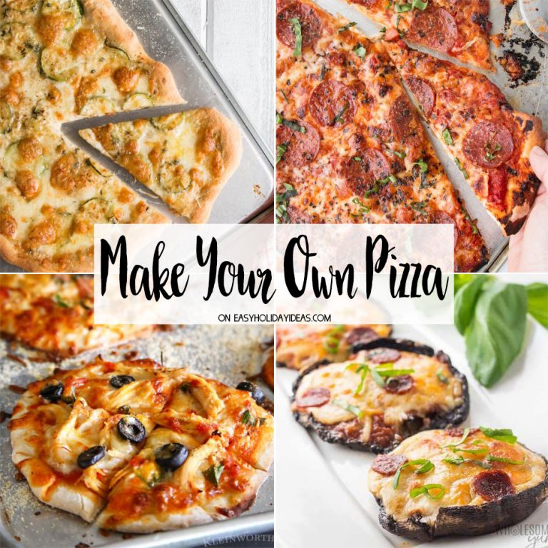 Make-Your-Own-Pizza-950 - Easy Holiday Ideas