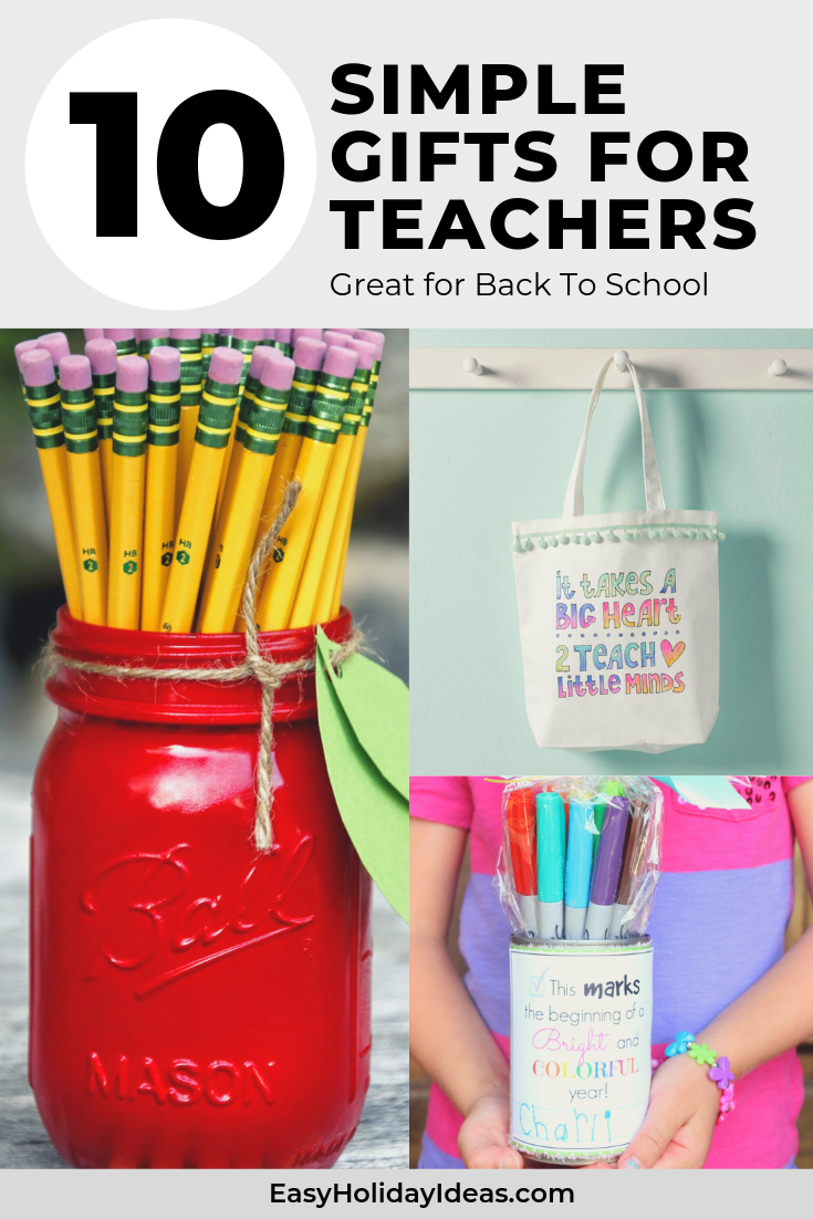 Teacher Gift Ideas for Pinterest
