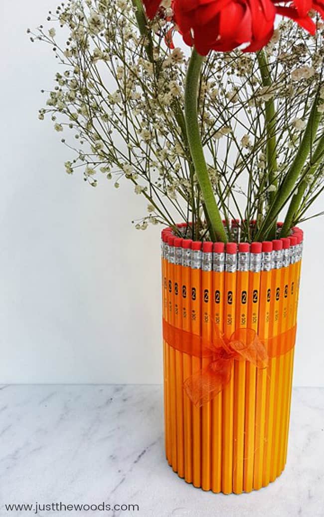 Pencil Vase Back To School Teacher Gifts