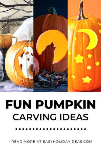 Easy Pumpkin Carving Ideas - Easy Holiday Ideas
