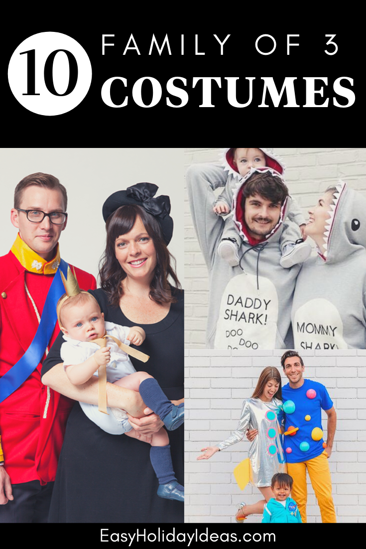 disney family costumes for 3