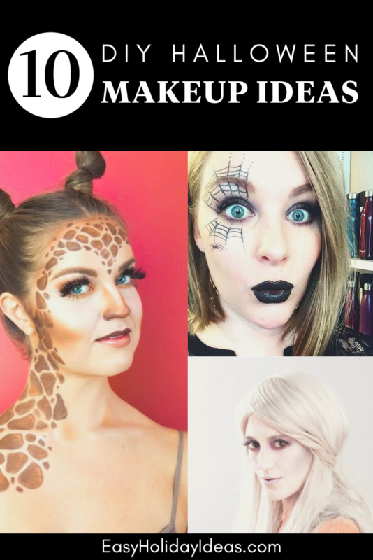 Halloween Makeup Ideas You Can Do Yourself - Easy Holiday Ideas