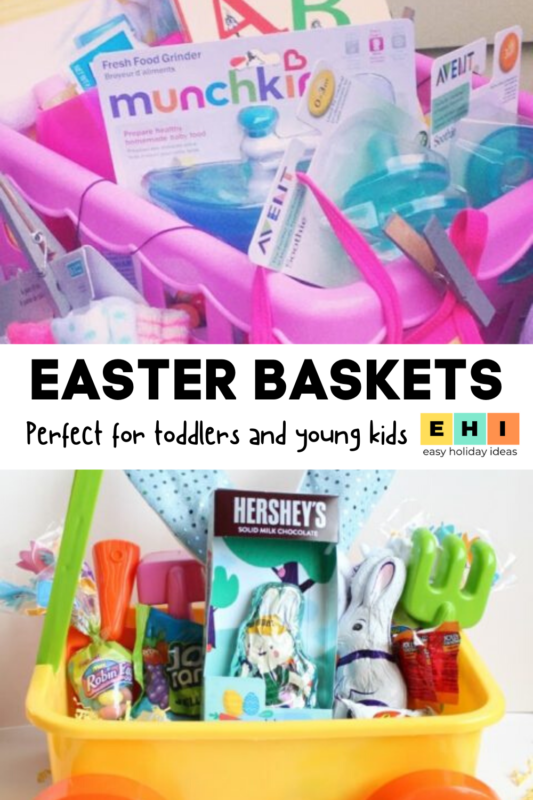 Looking for inexpensive, creative Easter baskets that any toddler would love? Here are creative Easter basket ideas that are great for all toddlers - girls and boys alike!