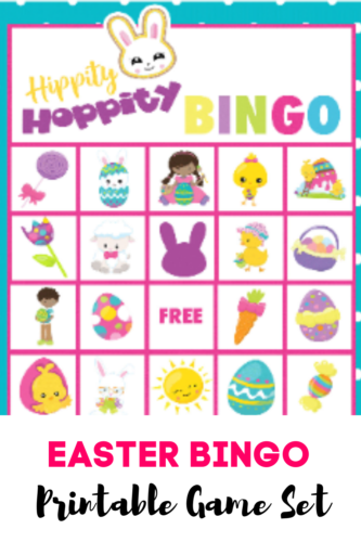 This Easter Bingo Game Card Set is designed to be played with candy or buttons as markers!  Marshmallows are perfect as well!  Imagine keeping the kids playing Bingo at the kids' table before dinner!